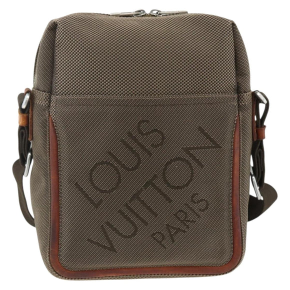 LOUIS VUITTON Damier Geant Sitadan MM Shoulder Bag Brown M93040 LV Auth 174035