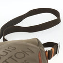 LOUIS VUITTON Damier Geant Sitadan MM Shoulder Bag Brown M93040 LV Auth 174035-8