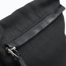GUCCI Waist bag Nylon Black Silver 28566 Auth 174041-9
