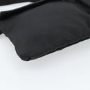 GUCCI Waist bag Nylon Black Silver 28566 Auth 174041-17