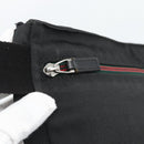 GUCCI Waist bag Nylon Black Silver 28566 Auth 174041-20