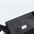 GUCCI Waist bag Nylon Black Silver 28566 Auth 174041-5