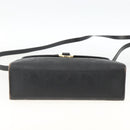 Christian Dior Trotter Canvas Hand Bag PVC Leather 2way Gold Black Auth 174047-5