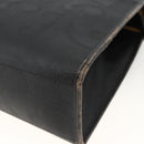Christian Dior Trotter Canvas Hand Bag PVC Leather 2way Gold Black Auth 174047-17