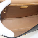 Christian Dior Trotter Canvas Hand Bag PVC Leather 2way Gold Black Auth 174047-12