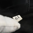 PRADA Tote Bag Nylon Black Silver Auth 174049-12