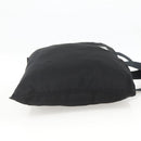PRADA Tote Bag Nylon Black Silver Auth 174049-4