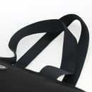 PRADA Tote Bag Nylon Black Silver Auth 174049-8