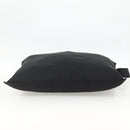 PRADA Tote Bag Nylon Black Silver Auth 174049-5