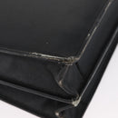 PRADA Safiano Leather Business Bag Black Gold Auth 174051-9
