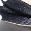 PRADA Safiano Leather Business Bag Black Gold Auth 174051-26