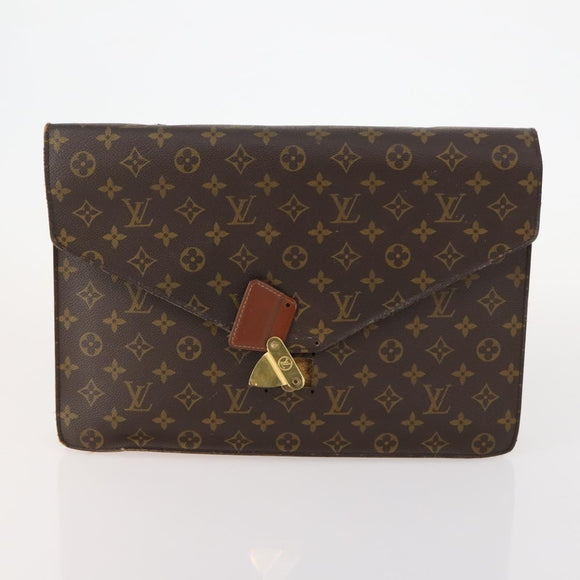 LOUIS VUITTON Monogram Vernis Hand Bag 5 Set Yellow LV Auth 174055