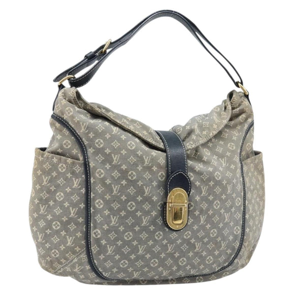 LOUIS VUITTON Monogram Idylle Romance Bag Gray Uncle M56700 LV Auth 174075A