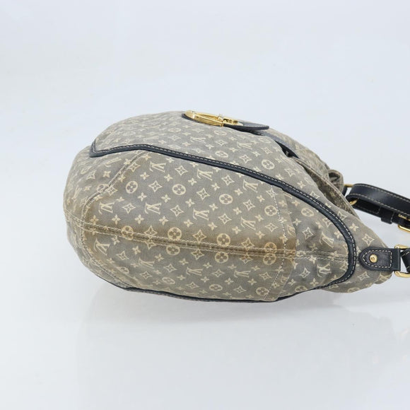 LOUIS VUITTON Monogram Idylle Romance Bag Gray Uncle M56700 LV Auth 174075A