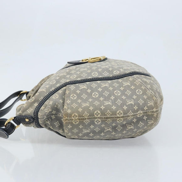 LOUIS VUITTON Monogram Idylle Romance Bag Gray Uncle M56700 LV Auth 174075A