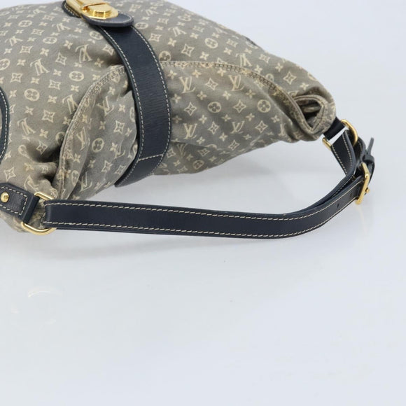 LOUIS VUITTON Monogram Idylle Romance Bag Gray Uncle M56700 LV Auth 174075A