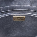 Christian Dior Shoulder Bag Leather Black Gold Auth 174078-16