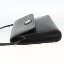 Christian Dior Shoulder Bag Leather Black Gold Auth 174078-4