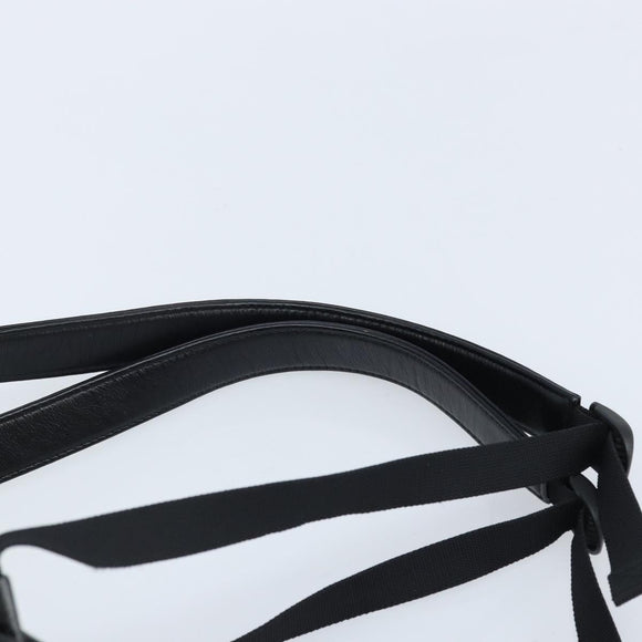BALENCIAGA Rugzak Leer Zwart Zilver 580026 Auth 174080A