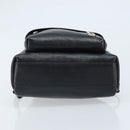 BALENCIAGA Rugzak Leer Zwart Zilver 580026 Auth 174080A-5