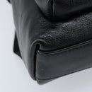 BALENCIAGA Rugzak Leer Zwart Zilver 580026 Auth 174080A-16