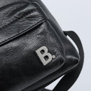BALENCIAGA Rugzak Leer Zwart Zilver 580026 Auth 174080A-19