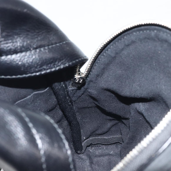 BALENCIAGA Rugzak Leer Zwart Zilver 580026 Auth 174080A