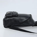 BALENCIAGA Rugzak Leer Zwart Zilver 580026 Auth 174080A-3