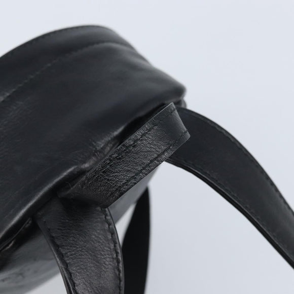 BALENCIAGA Rugzak Leer Zwart Zilver 580026 Auth 174080A
