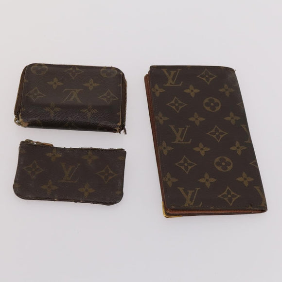 LOUIS VUITTON Monogram Wallet 10 Set LV Auth 174082