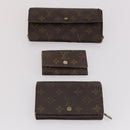 LOUIS VUITTON Monogram Wallet 10 Set LV Auth 174082-8
