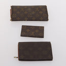 LOUIS VUITTON Monogram Wallet 10 Set LV Auth 174082-9