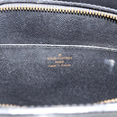 LOUIS VUITTON Epi Pochette Homme Clutch Tasche Schwarz M52522 LV Auth 174083-17