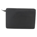 LOUIS VUITTON Epi Pochette Homme Clutch Tasche Schwarz M52522 LV Auth 174083-2