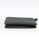 LOUIS VUITTON Epi Pochette Homme Clutch Tasche Schwarz M52522 LV Auth 174083-6