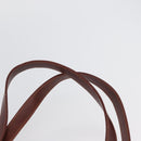 Salvatore Ferragamo Shoulder Bag Leather Brown Gold Auth 174085A-8