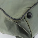 PRADA Sports Shoulder Bag Nylon Gray Silver Auth 174086-17
