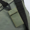 PRADA Sports Shoulder Bag Nylon Gray Silver Auth 174086-20