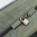 PRADA Sports Shoulder Bag Nylon Gray Silver Auth 174086-22