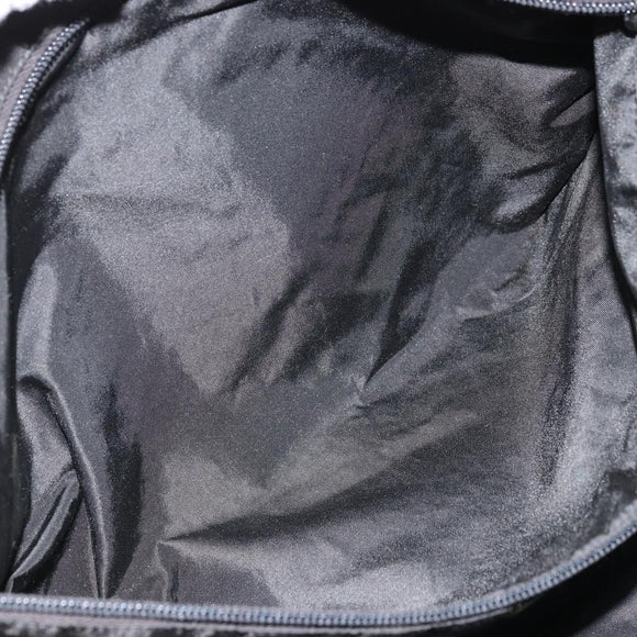 PRADA Sports Shoulder Bag Nylon Gray Silver Auth 174086