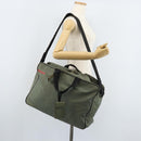 PRADA Sports Shoulder Bag Nylon Gray Silver Auth 174086-29