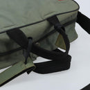 PRADA Sports Shoulder Bag Nylon Gray Silver Auth 174086-7