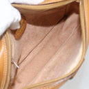 GUCCI Micro GG Supreme Shoulder Bag PVC Beige Gold 007 104 0098 Auth 174093-11