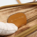 GUCCI Micro GG Supreme Shoulder Bag PVC Beige Gold 007 104 0098 Auth 174093-12