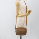 GUCCI Micro GG Supreme Shoulder Bag PVC Beige Gold 007 104 0098 Auth 174093-23
