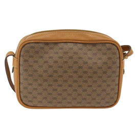 GUCCI Micro GG Supreme Shoulder Bag PVC Beige Gold 007 104 0098 Auth 174093 - 0