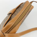 GUCCI Micro GG Supreme Shoulder Bag PVC Beige Gold 007 104 0098 Auth 174093-6