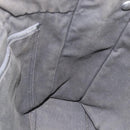 HERMES Fourre Tout MM Tote Bag Canvas Gray Auth 174097-17