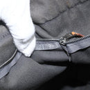 HERMES Fourre Tout MM Tote Bag Canvas Gray Auth 174097-11