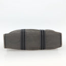 HERMES Fourre Tout MM Tote Bag Canvas Gray Auth 174097-5
